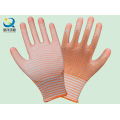 Zebra-Stripe Natrile Coated Glove Labor Protective Safety Work Gloves (N6012)